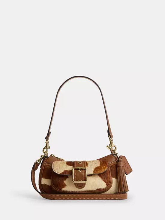 Coach Handbags - NWT Coach! Ashton Mini Shoulder Bag
In Haircalf With Cow Print